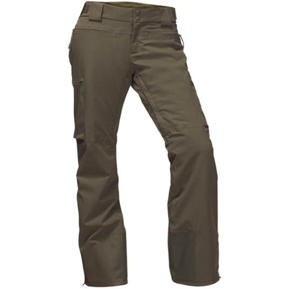The North Face Powdance Pants Waterproof Cargo Pockets Outdoor Hiking Green M - Picture 1 of 10